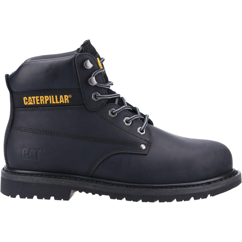 Caterpillar Powerplant St Hro Sra Men's Work Boots Black USA | 136290-NKQ