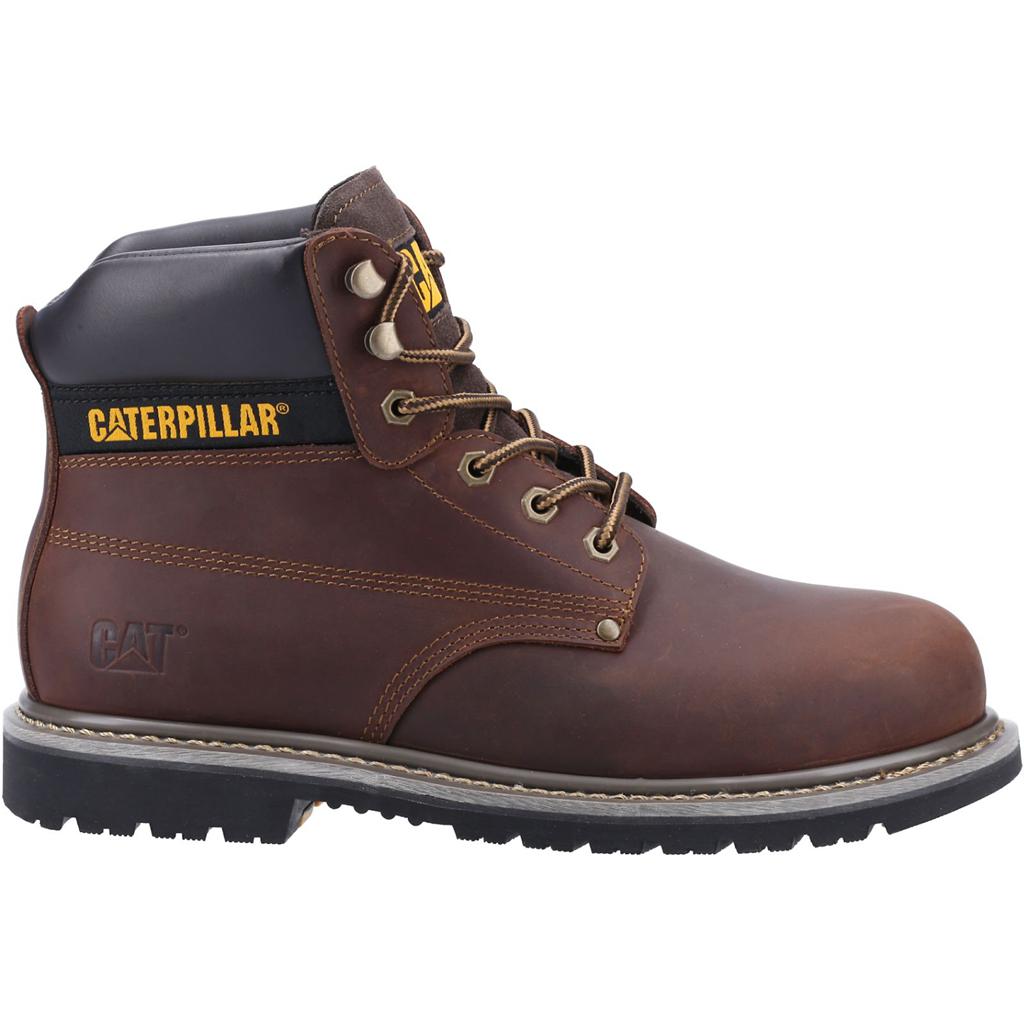 Caterpillar Powerplant St Hro Sra Men's Work Boots Brown USA | 168957-LUM