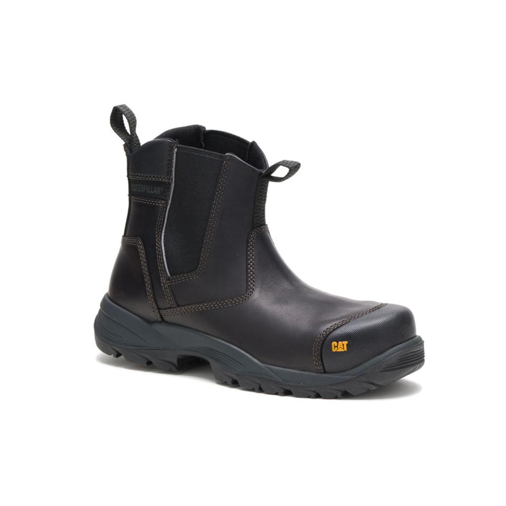 Caterpillar Propane St Men's Safety Toe Boots Black USA | 271895-NLD