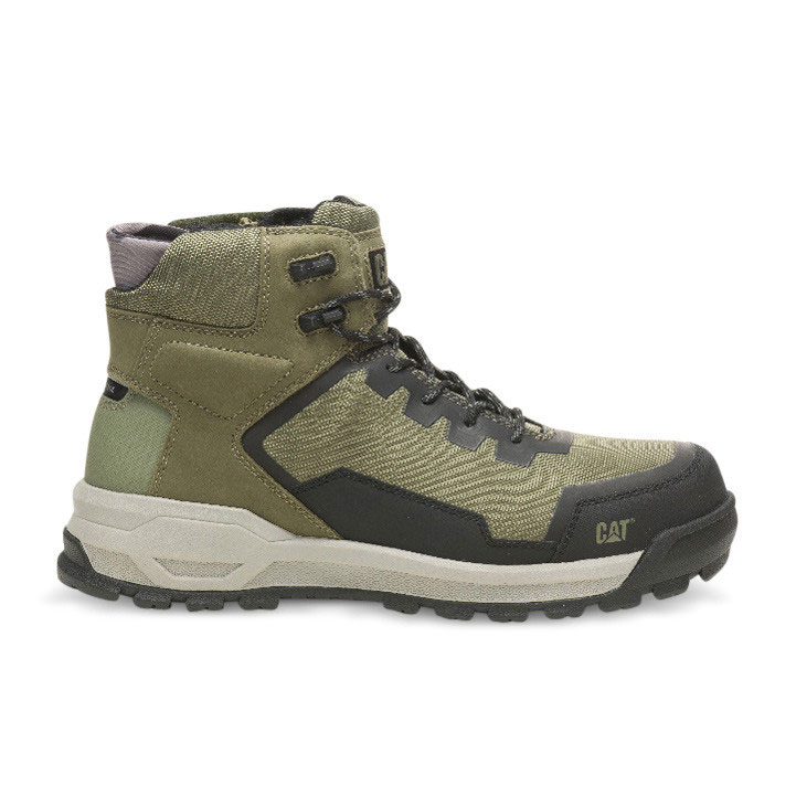 Caterpillar Propulsion Composite Men's Work Boots Green / Black USA | 604258-YVT