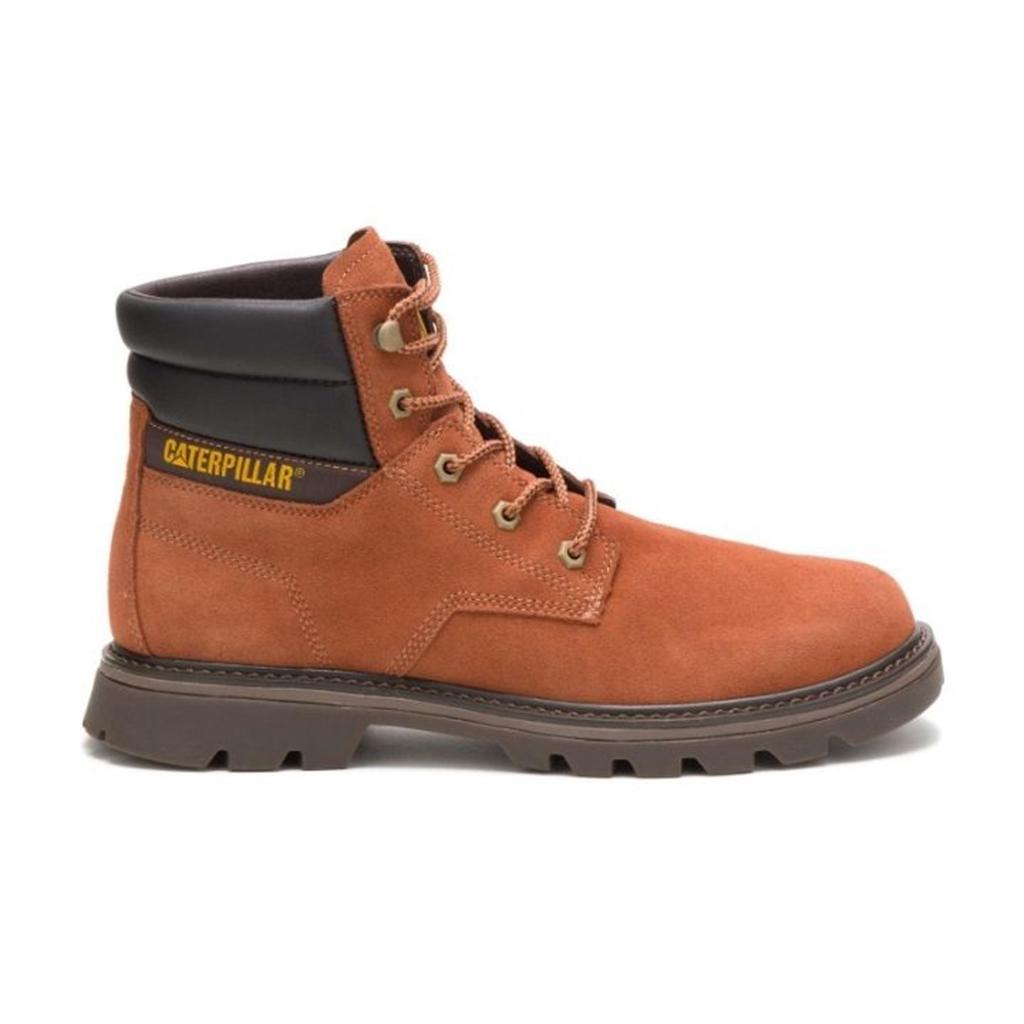 Caterpillar Quadrate Men's Casual Boots Brown USA | 671235-PKS