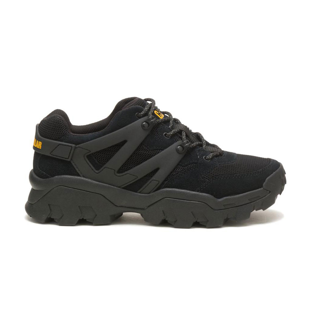 Caterpillar Reactor Men's Sneakers Black USA | 863791-EAZ