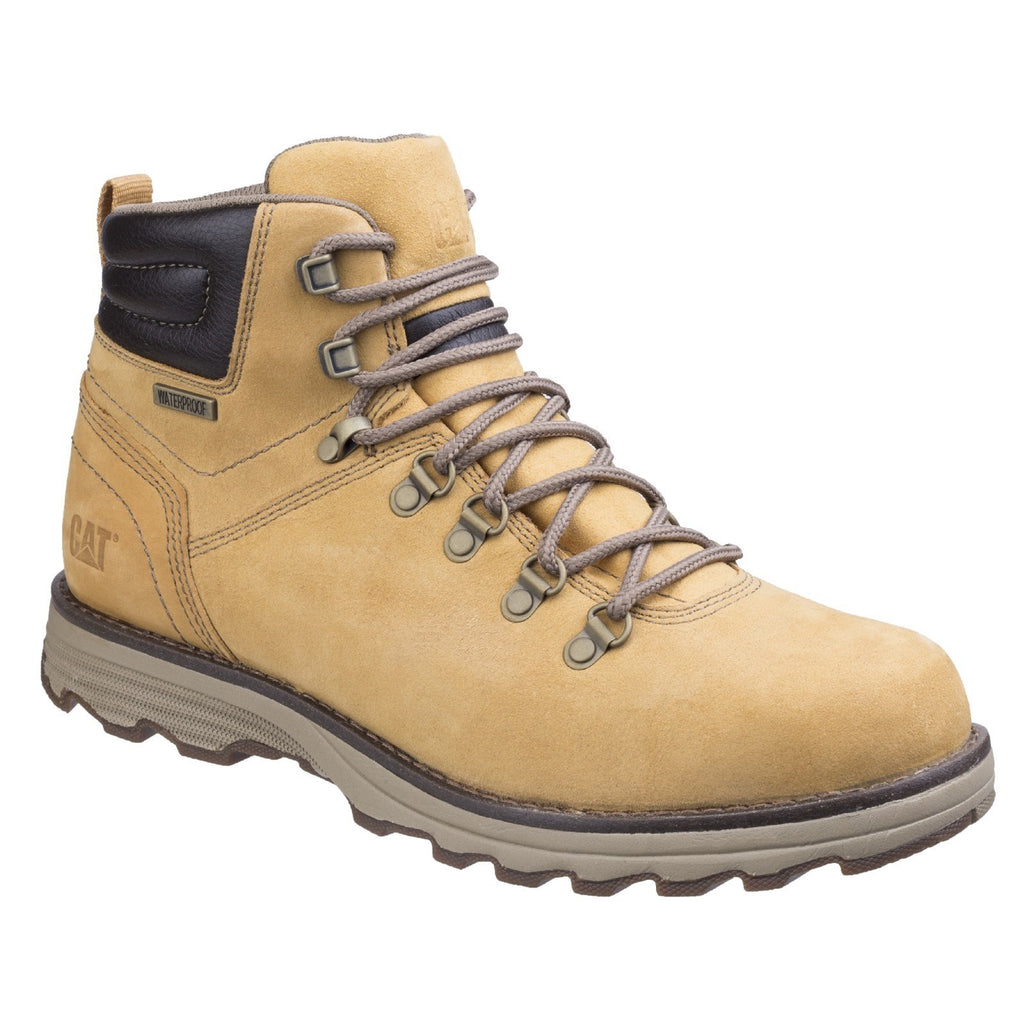 Caterpillar Sire Waterproof Men's Work Boots Honey Brown USA | 630284-ELD