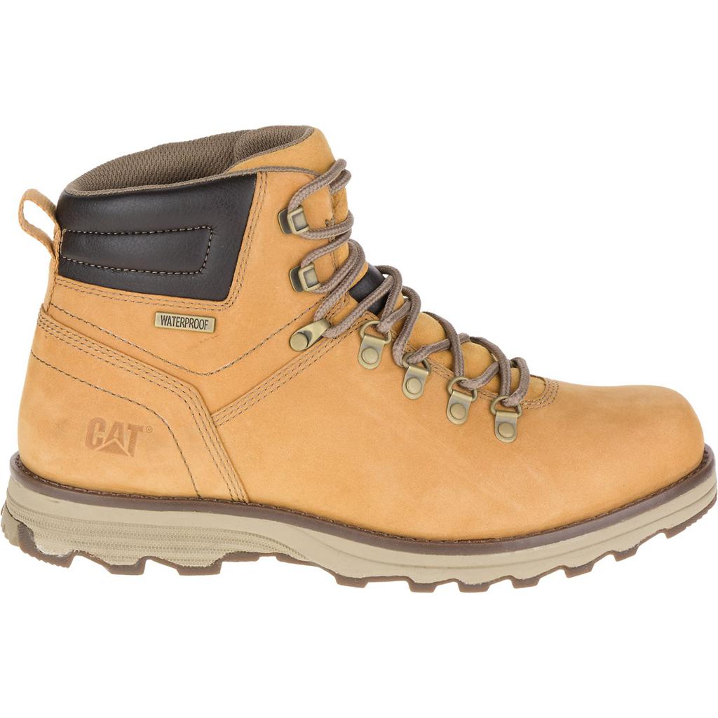 Caterpillar Sire Waterproof Men's Work Boots Orange USA | 706518-SRG