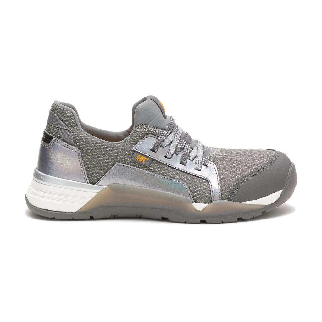 Caterpillar Sprint Textile Alloy Toe Women's Sneakers Grey USA | 843657-MXI