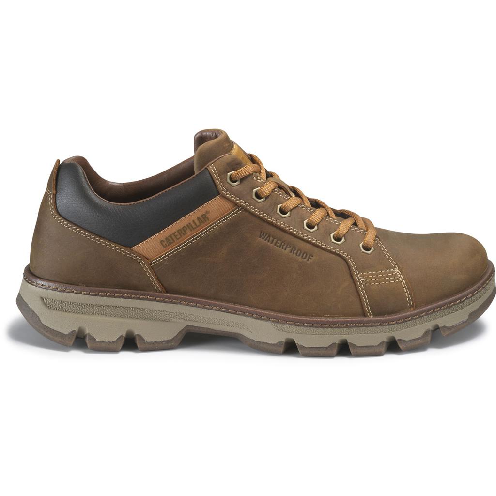 Caterpillar Sterling Waterproof Men's Casual Shoes Brown USA | 793804-OEH