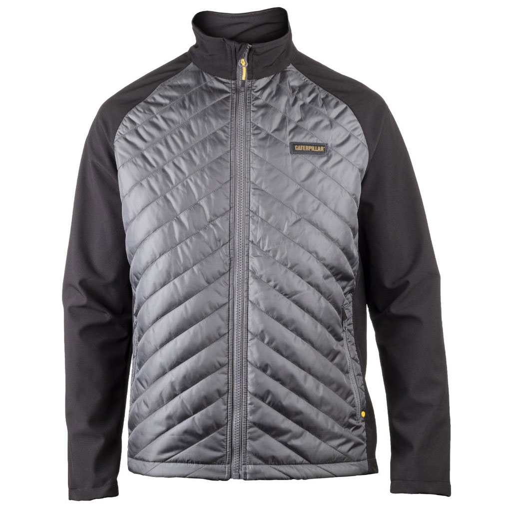 Caterpillar Storm Men's Jackets Dark Heather Grey USA | 905124-ADX