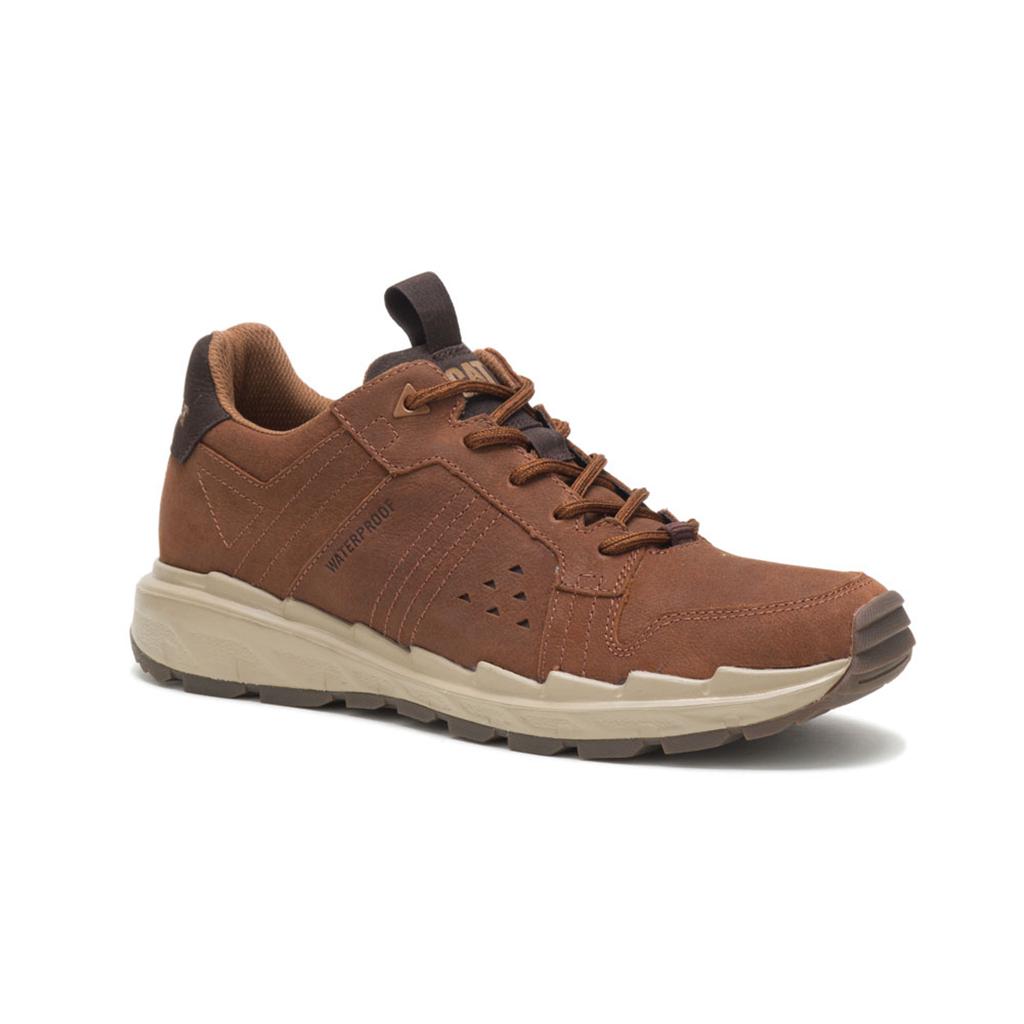 Caterpillar Stratify Lo Wp Men's Sneakers Coffee/Brown USA | 061493-AJY