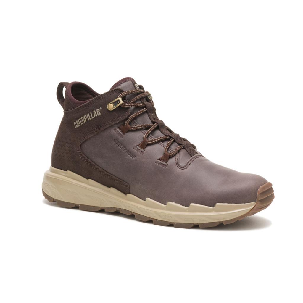 Caterpillar Stratify Wp Men's Sneakers Coffee USA | 704385-VGI