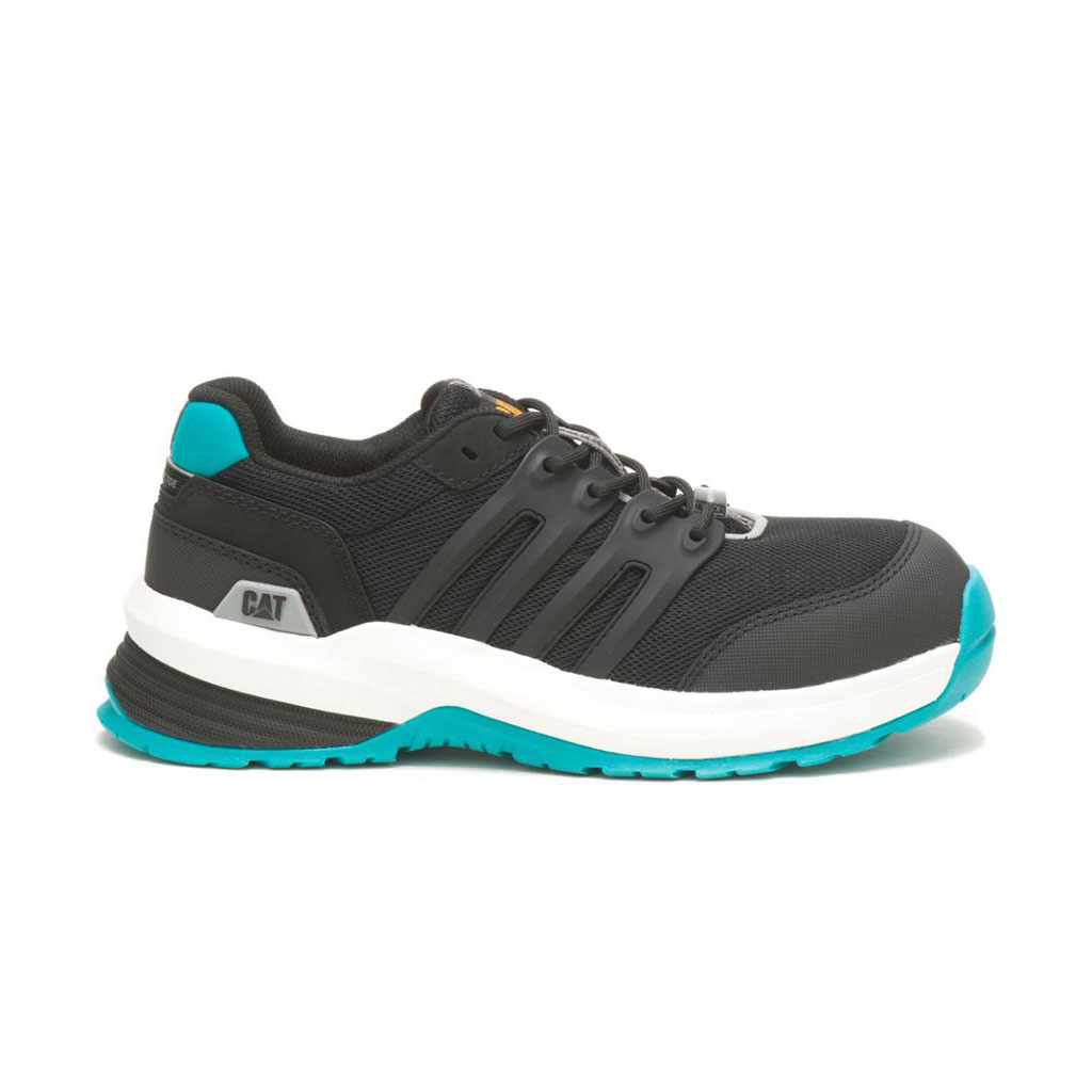 Caterpillar Streamline 2.0 Composite Toe Women's Sneakers Black / Teal USA | 628954-EQR