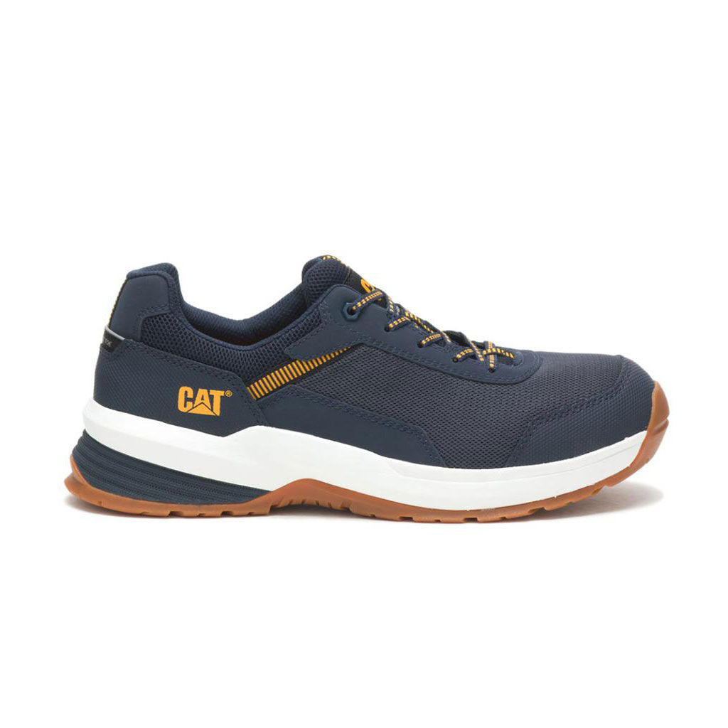 Caterpillar Streamline 2.0 Mesh Composite Toe Men's Sneakers Midnight Navy USA | 056143-BUX