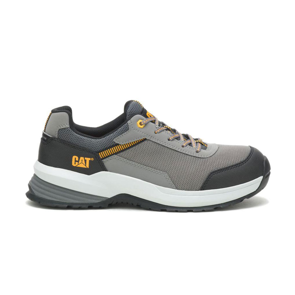 Caterpillar Streamline 2.0 Mesh Composite Toe Men's Sneakers Medium Charcoal Grey USA | 578392-EQJ