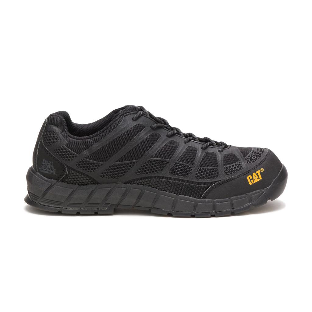 Caterpillar Streamline Composite Toe Men's Sneakers Black USA | 108395-DQT