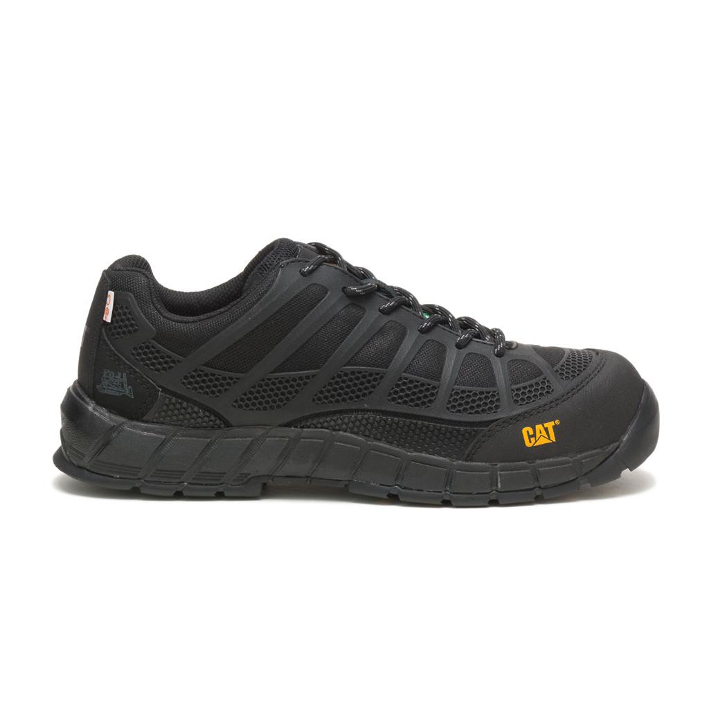 Caterpillar Streamline Csa Shoe (Composite Toe, Non Metallic) Men's Sneakers Black USA | 796152-PWY