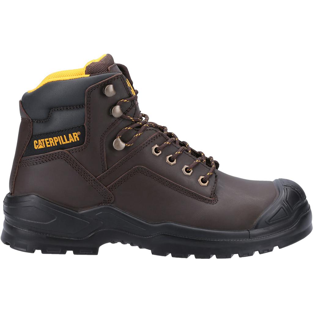 Caterpillar Striver Bump Steel Toe S3 Src Men's Work Boots Brown USA | 418239-GIE