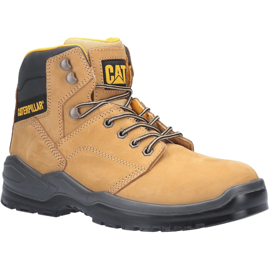 Caterpillar Striver Injected S3 Men's Safety Toe Boots Honey Brown USA | 196847-TEY