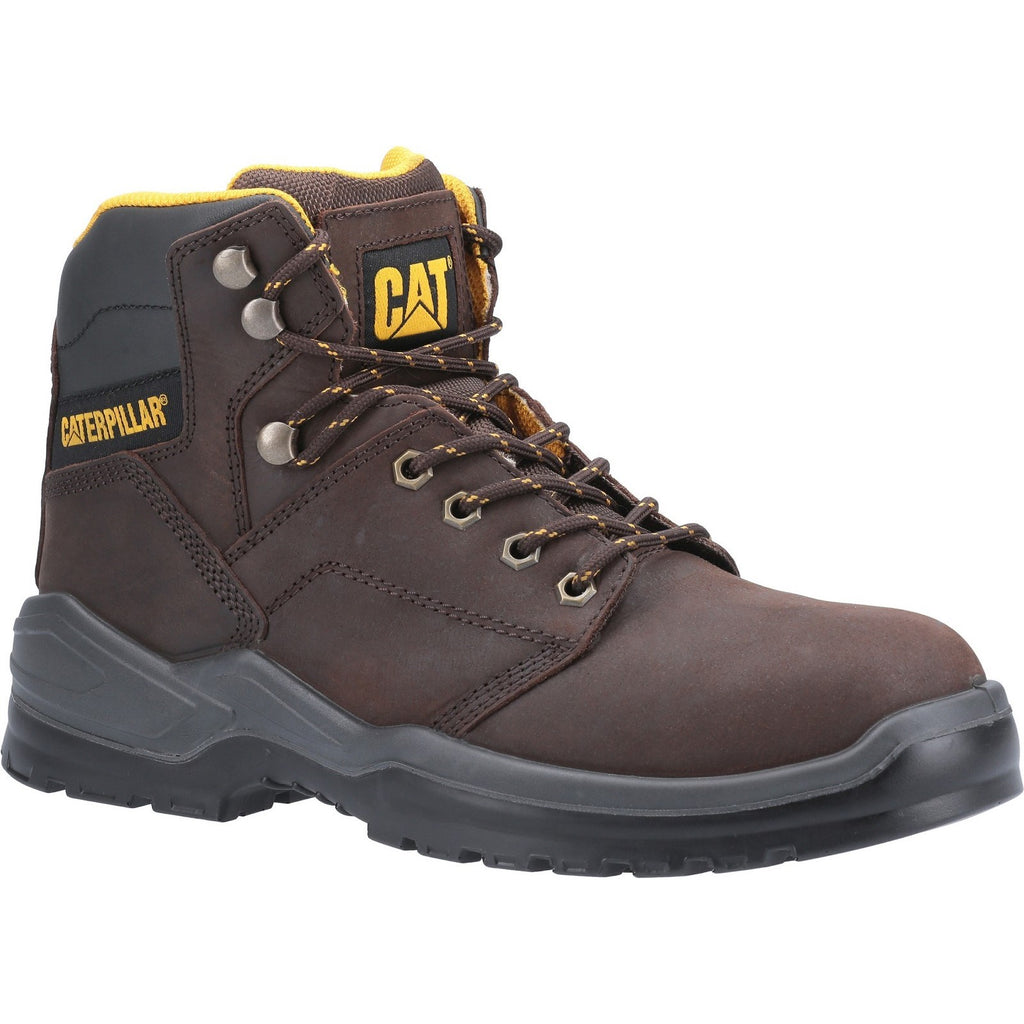 Caterpillar Striver Injected S3 Men's Safety Toe Boots Brown USA | 674902-AFV