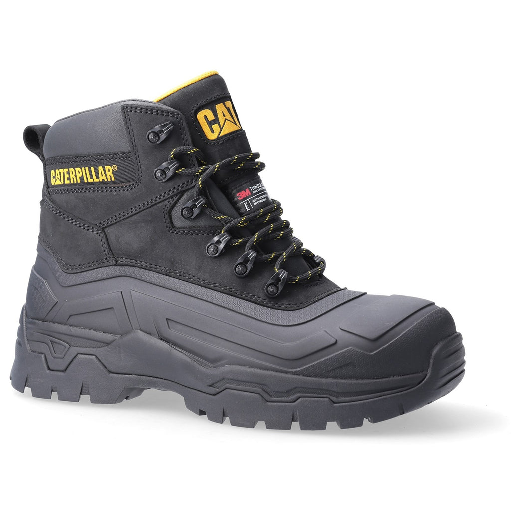 Caterpillar Typhoon Sbh Sbh Men's Safety Toe Boots Black USA | 915348-XEU