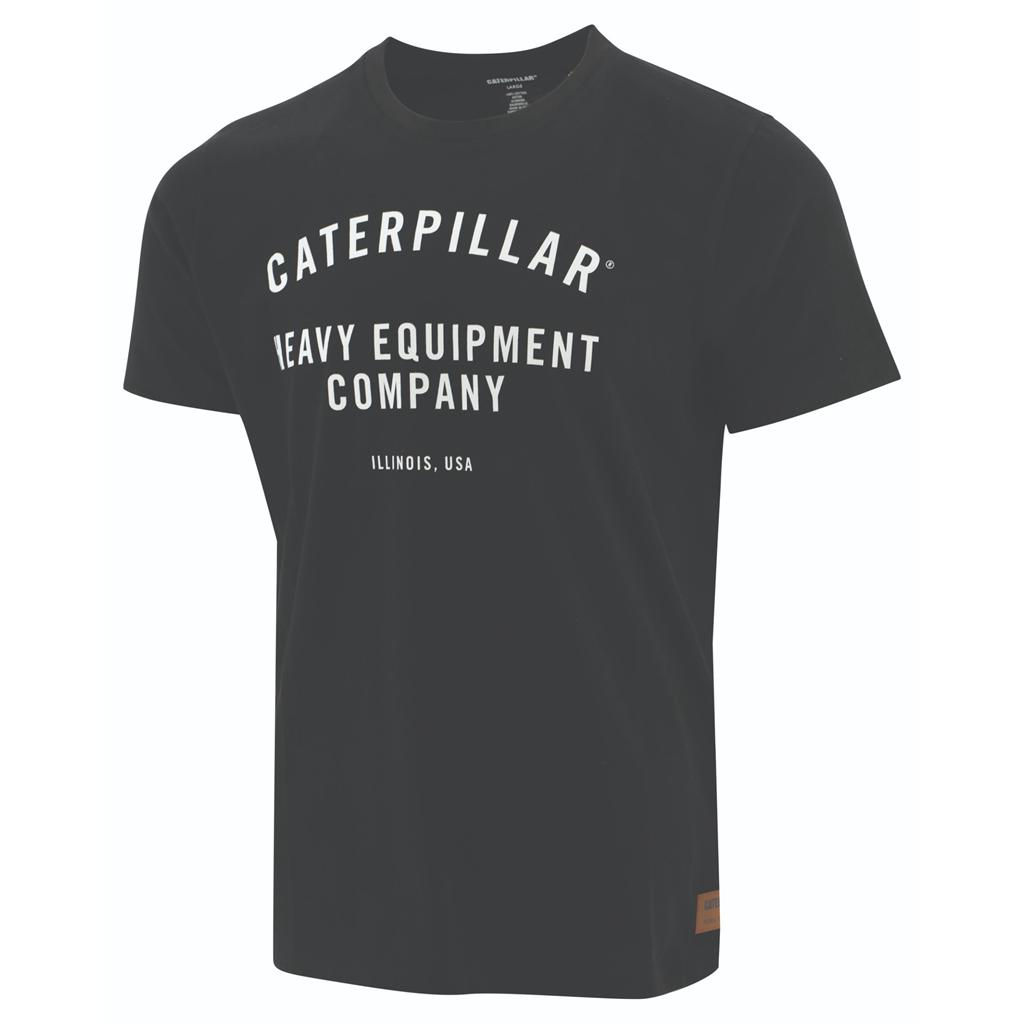 Caterpillar Work Hec Men's T-Shirts Black USA | 269038-RAD