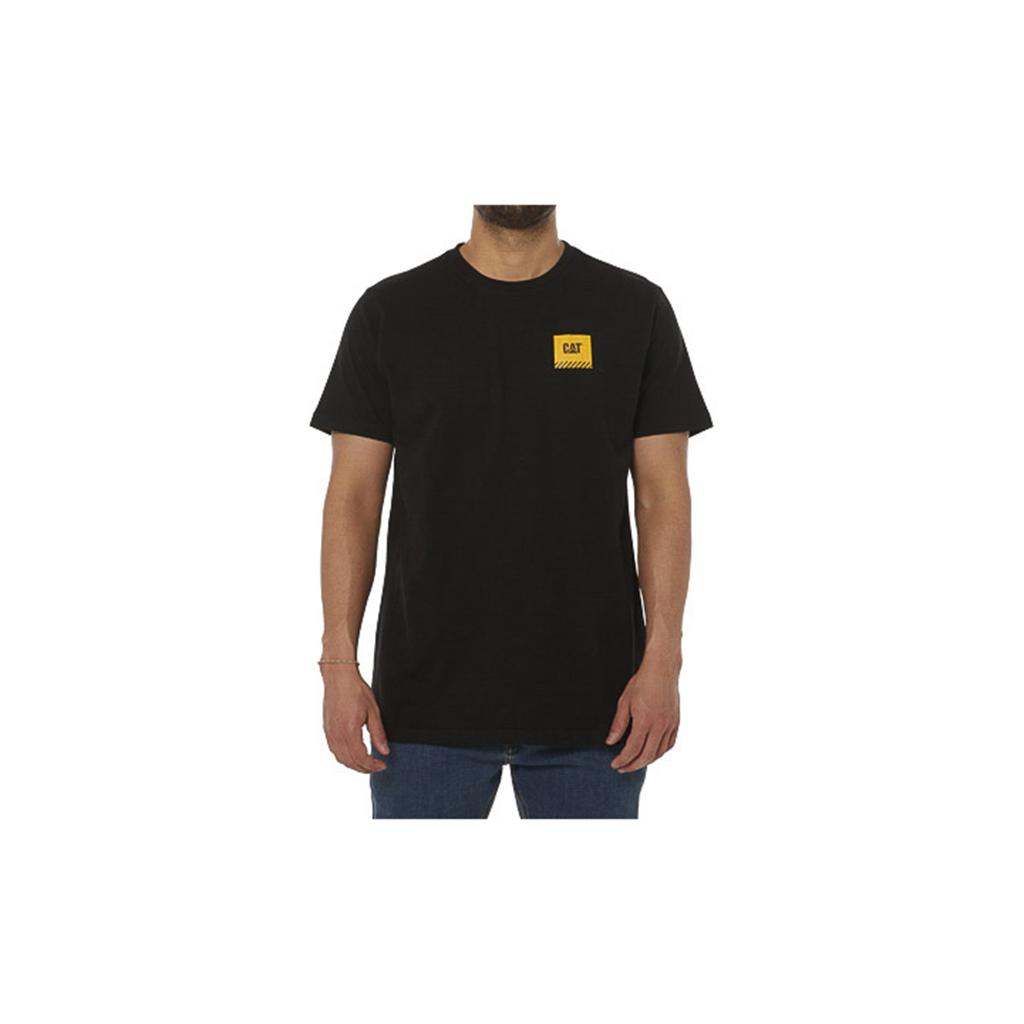 Caterpillar Work Restricted Men's T-Shirts Black USA | 870532-NGD