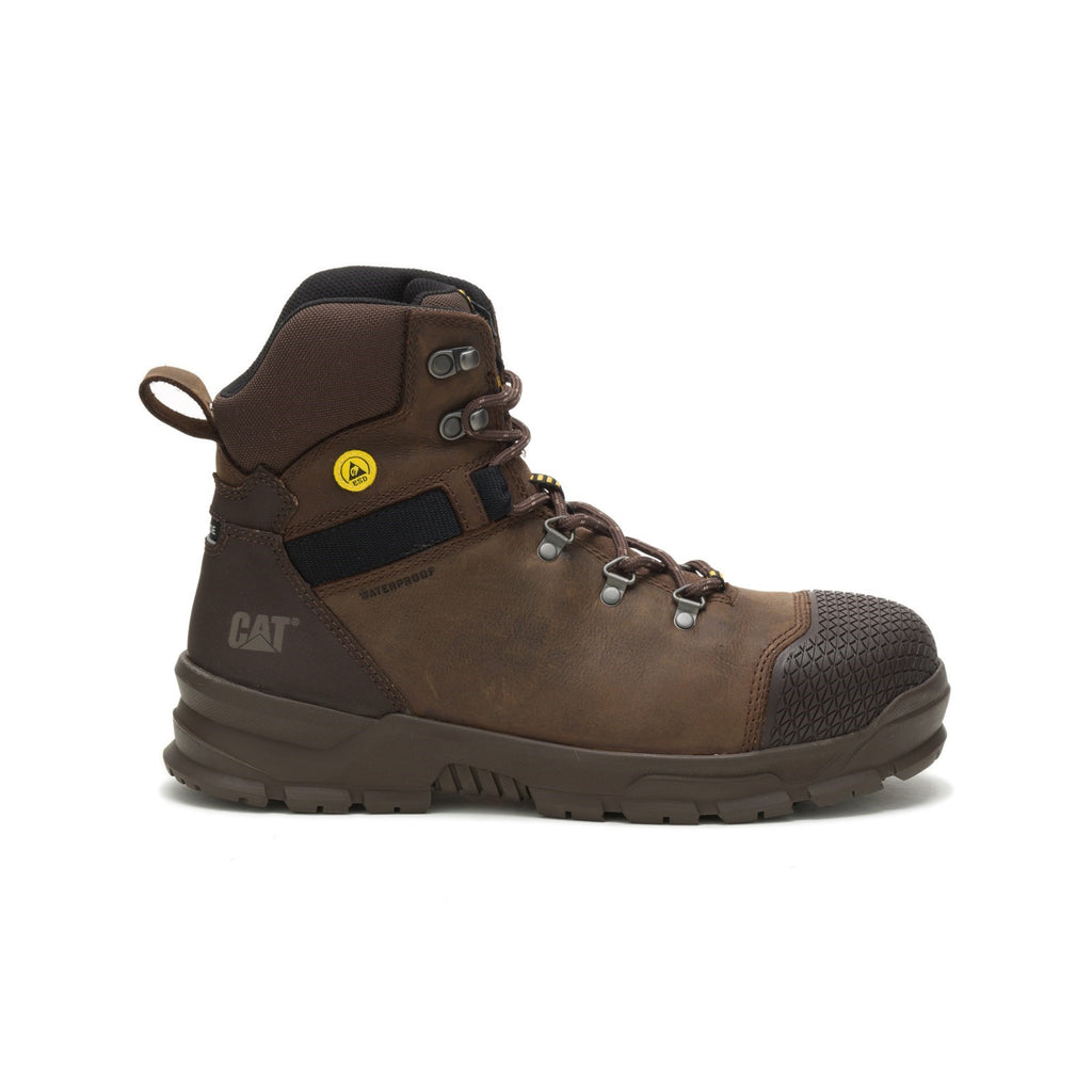 Caterpillar Accomplice S3 Men's Safety Boots Brown  USA |  140937-RMZ