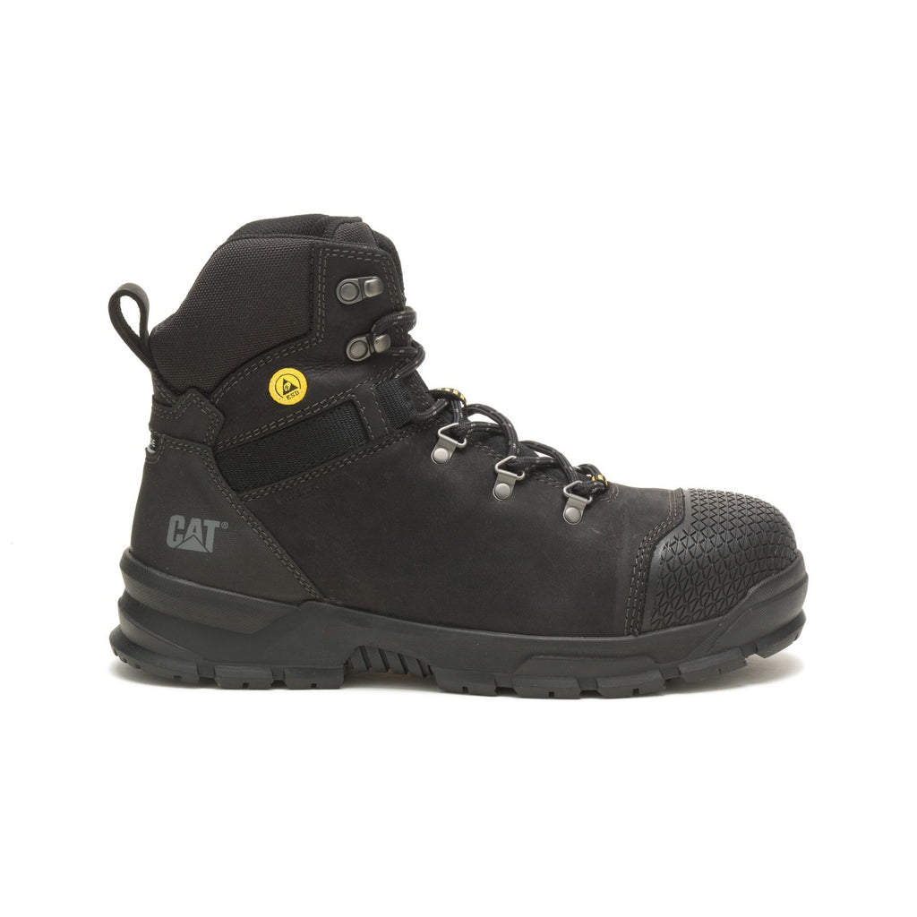 Caterpillar Accomplice S3 Men's Safety Boots Black  USA |  365428-LZQ