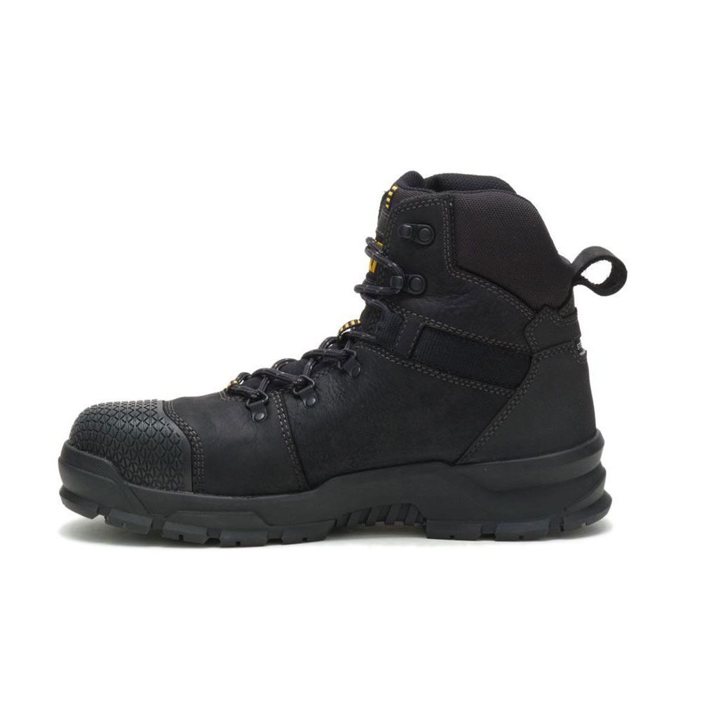 Caterpillar Accomplice X Waterproof Steel Toe Men's Safety Toe Boots Black  USA |  239570-DLM