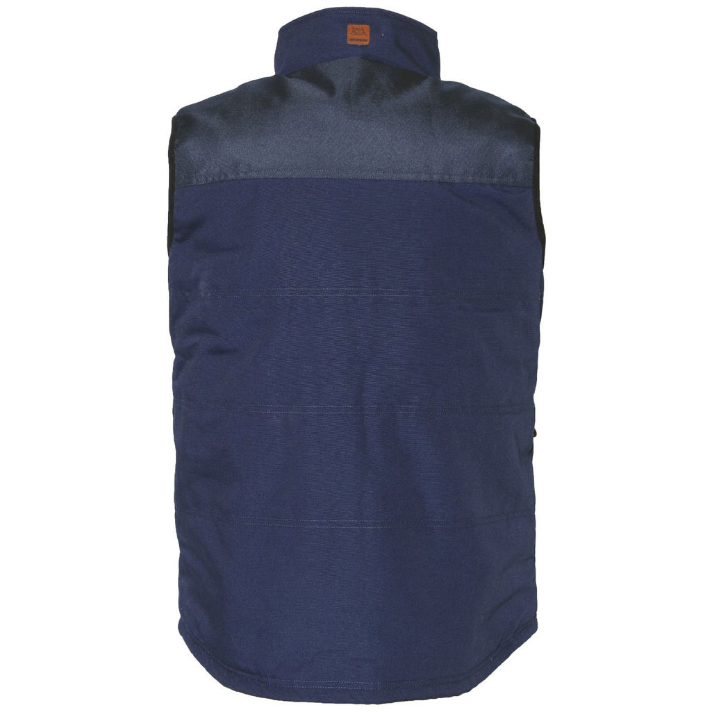 Caterpillar Ag Zip Up Men's Vests Blue  USA |  187650-UJS