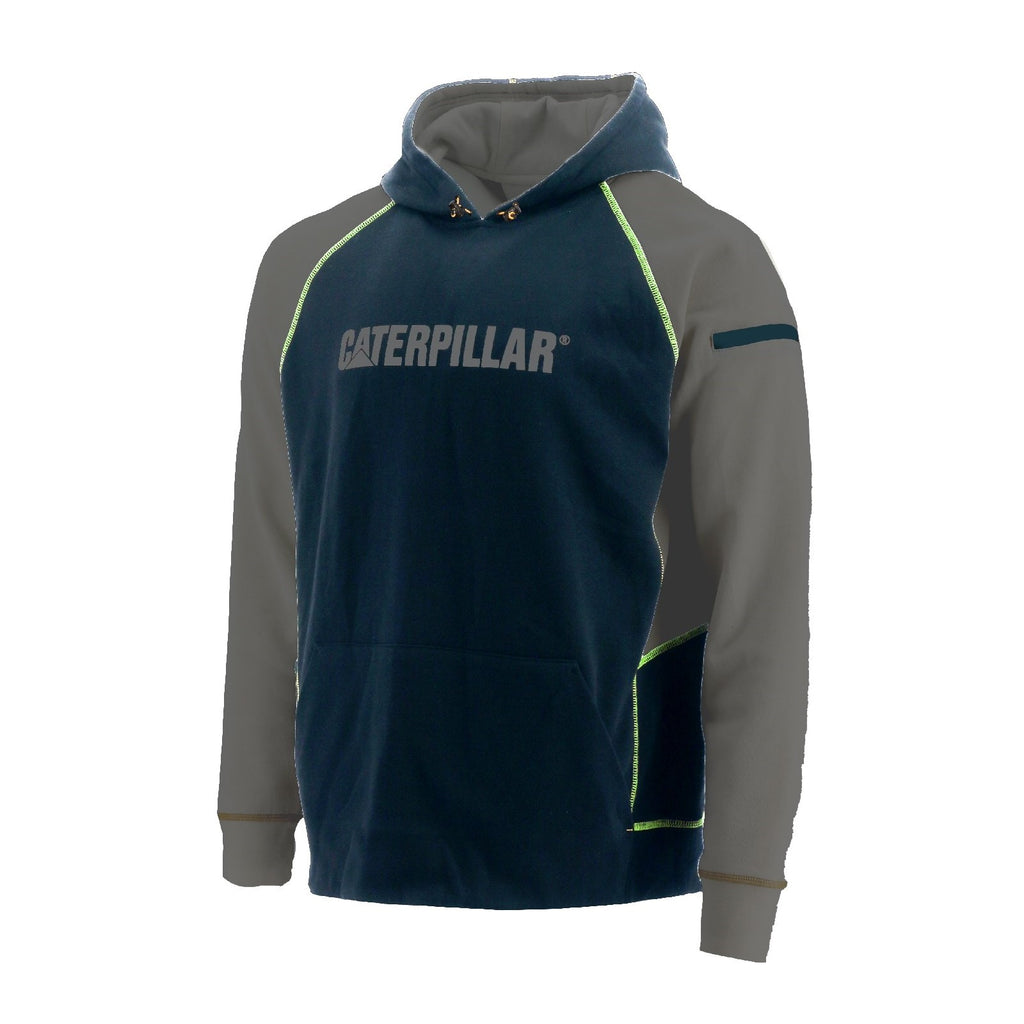 Caterpillar Apollo Work Hoodie Men\'s Sweatshirts Dark Heather Grey  USA |  567390-UCZ