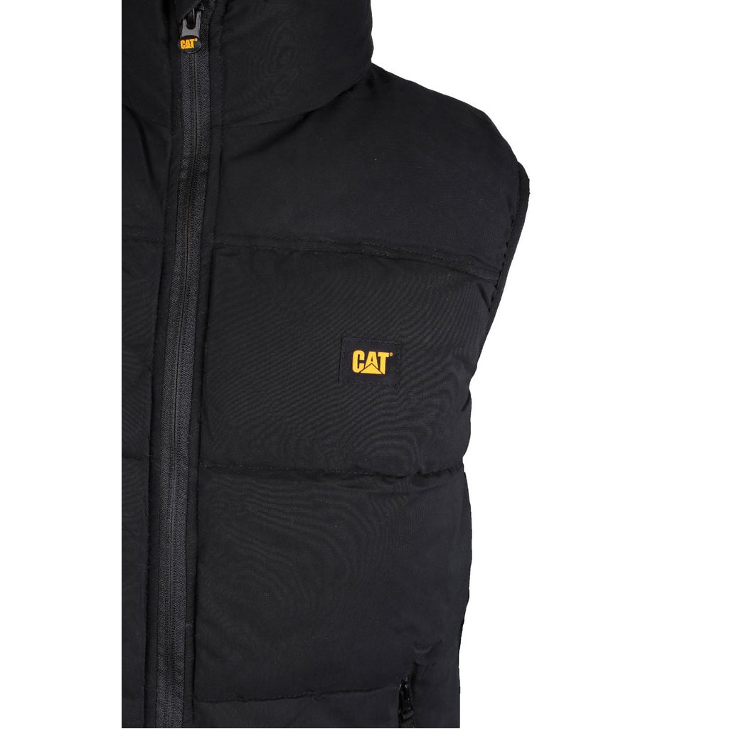 Caterpillar Arctic Zone Men's Vests Black  USA |  275461-SPF