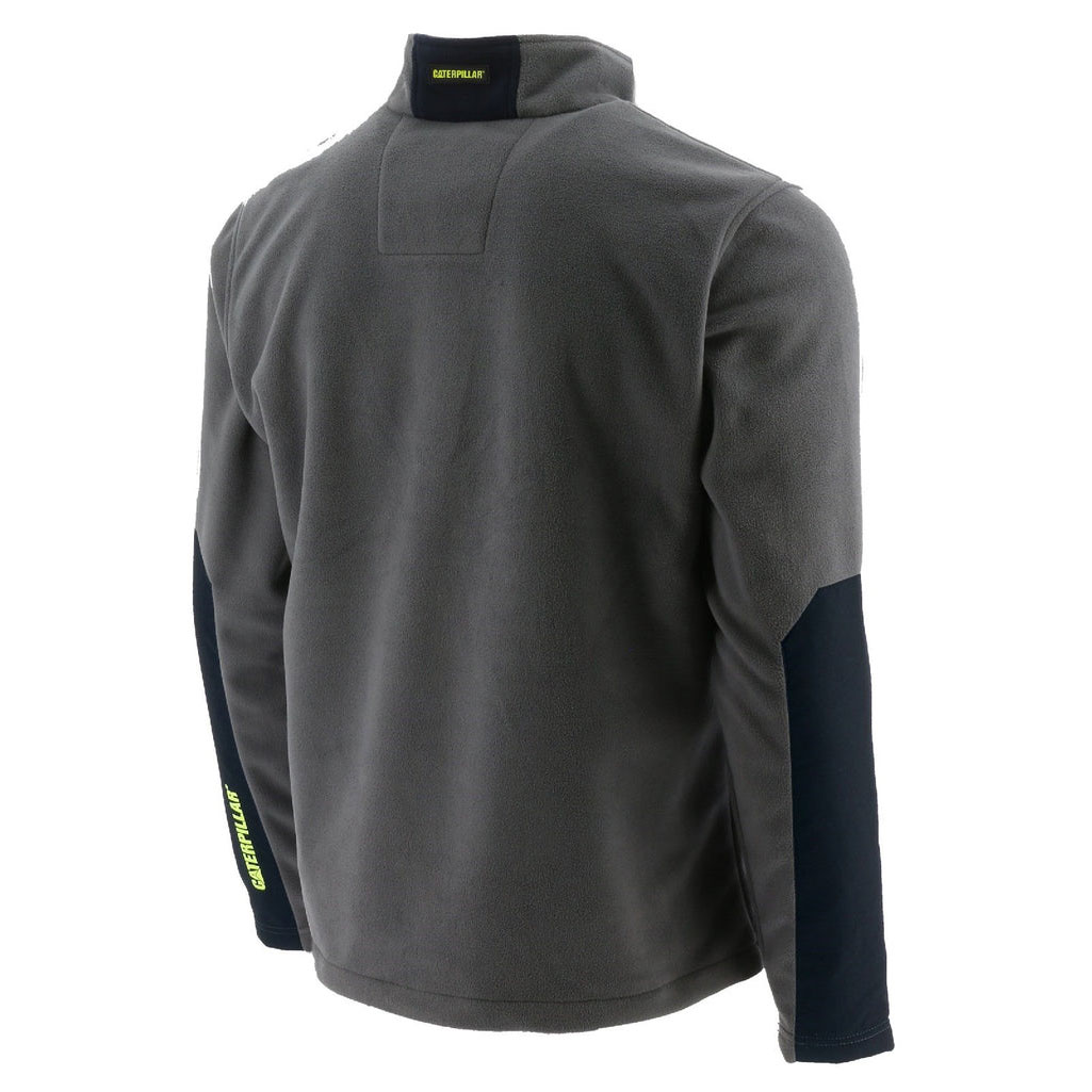 Caterpillar Argo 1/4 Zip Men's Fleeces Dark Heather Grey  USA |  917382-VFT