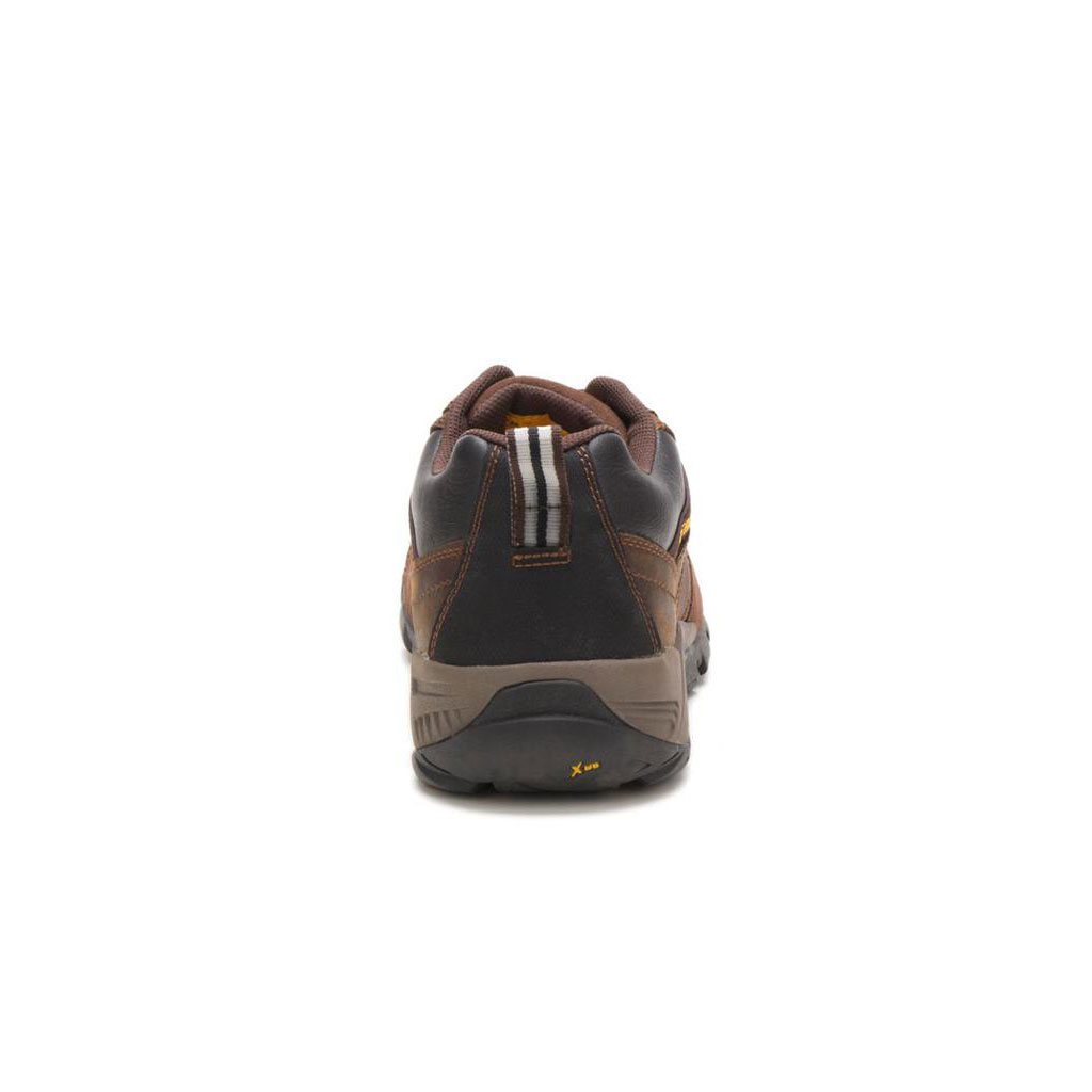 Caterpillar Argon Composite Men's Work Shoes Dark Brown  USA |  632589-URA