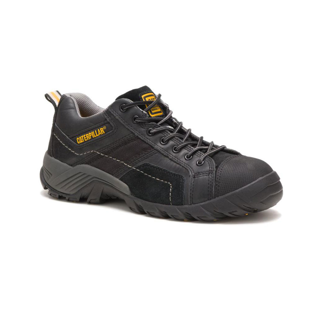 Caterpillar Argon Composite Men's Work Shoes Black  USA |  873412-QHI