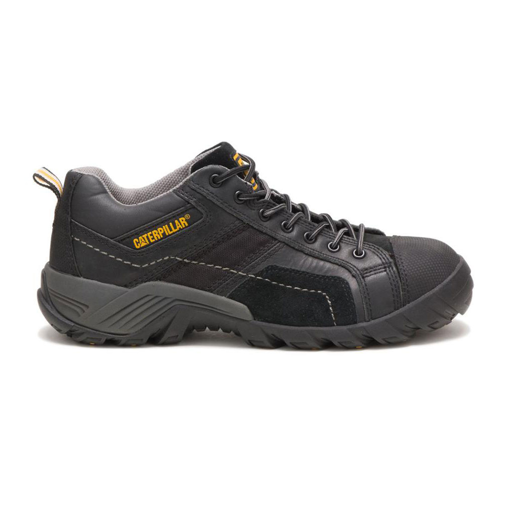 Caterpillar Argon Composite Men\'s Work Shoes Black  USA |  873412-QHI