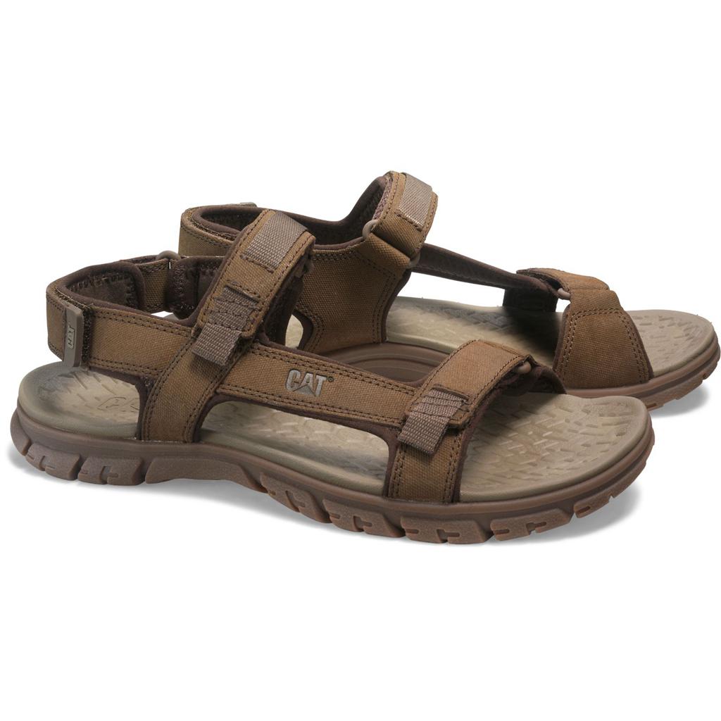 Caterpillar Atchison Men\'s Sandals Brown  USA |  192653-RDS