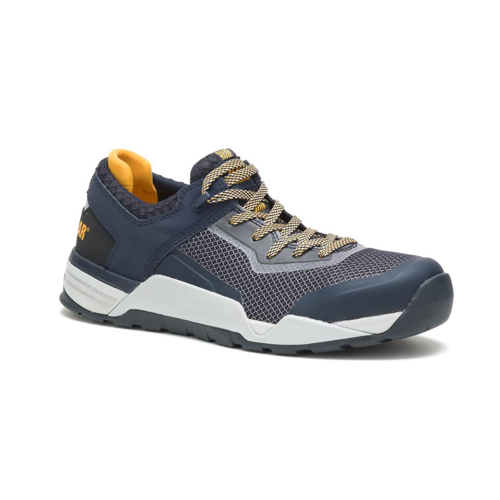 Caterpillar Bolt Alloy Toe Men's Sneakers Blue  USA |  173829-QYH