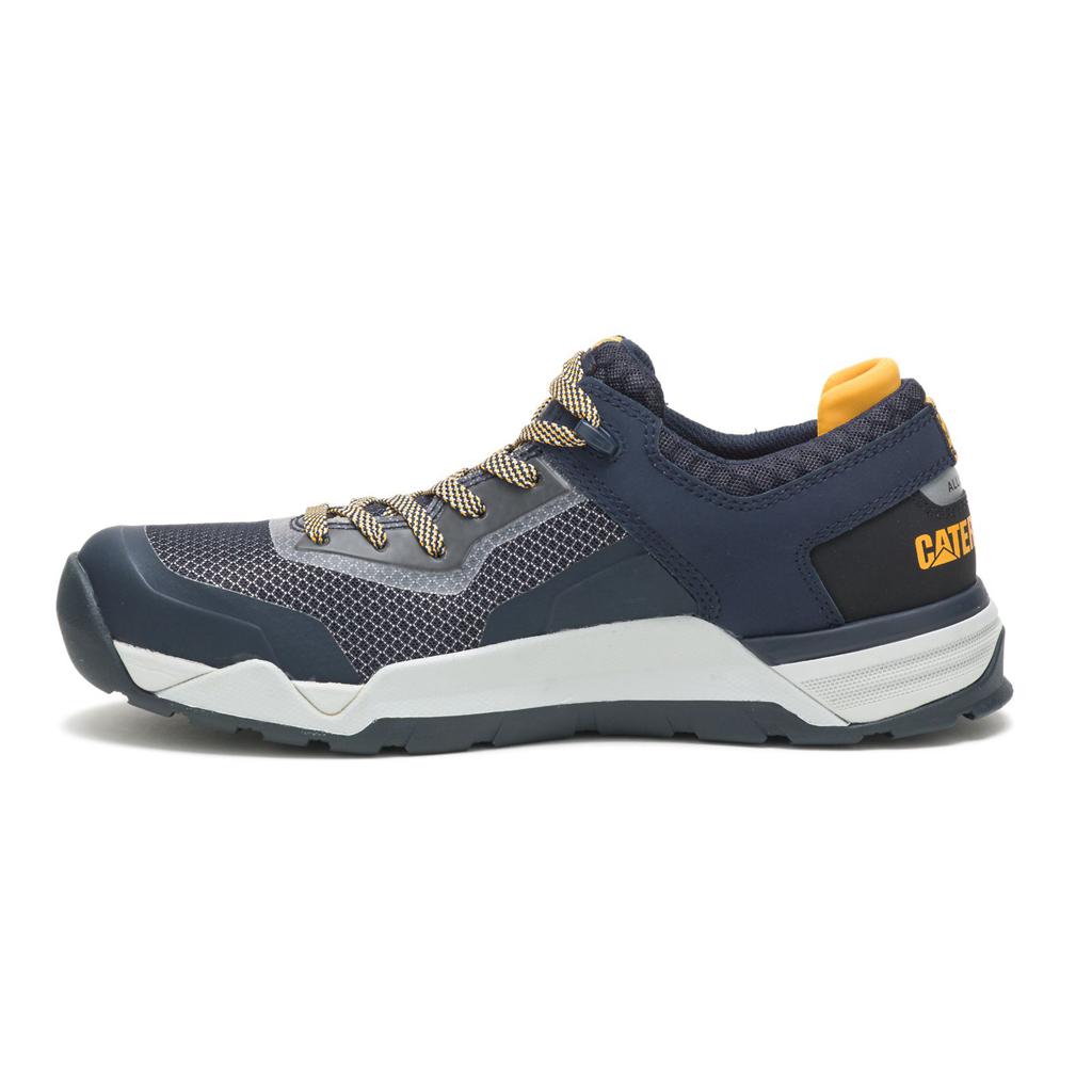 Caterpillar Bolt Alloy Toe Men's Sneakers Blue  USA |  173829-QYH