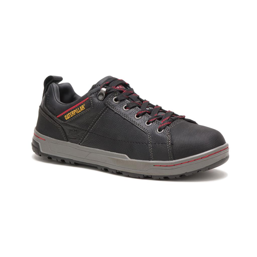 Caterpillar Brode Steel Toe Men's Steel Toe Shoes Black  USA |  128657-QAX