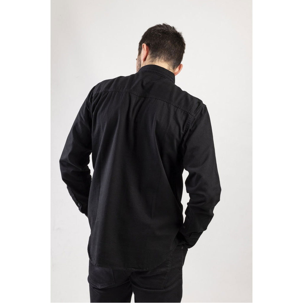 Caterpillar Button Up L/S Men's Shirts Black  USA |  032617-SNP