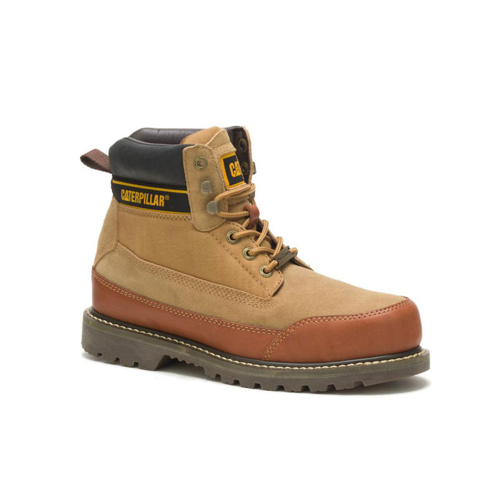 Caterpillar Cat Footwear X Nigel Cabourn Utah Women's Casual Boots Leather Brown  USA |  910462-UIF