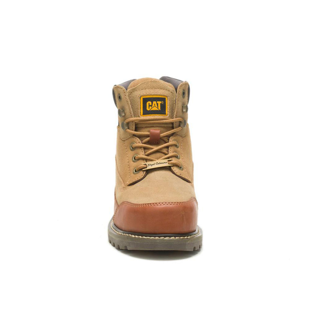 Caterpillar Cat Footwear X Nigel Cabourn Utah Women's Casual Boots Leather Brown  USA |  910462-UIF