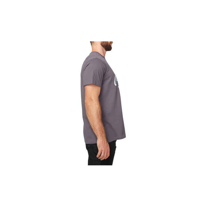 Caterpillar Caterpillar Banner Men's Tee Shirts Grey  USA |  204378-RBK