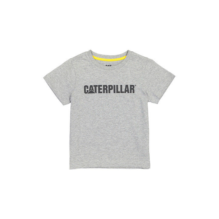 Caterpillar Caterpillar Kids\' Tee Shirts Heather Grey  USA |  381970-XKR