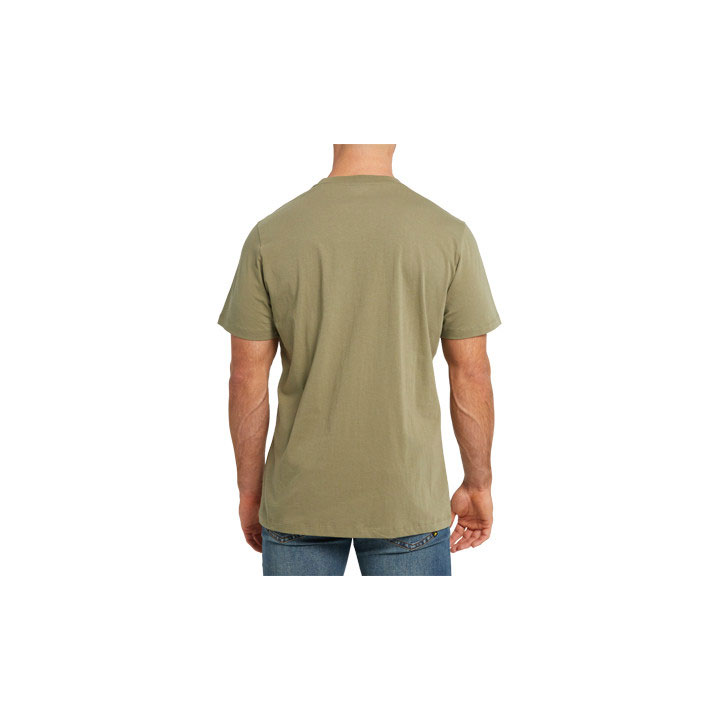 Caterpillar Caterpillar Logo Men's Tee Shirts Marshland Green  USA |  831629-NKT