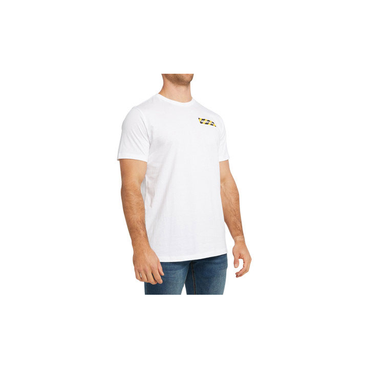 Caterpillar Caterpillar Traffic Men's Tee Shirts White  USA |  589213-HOB