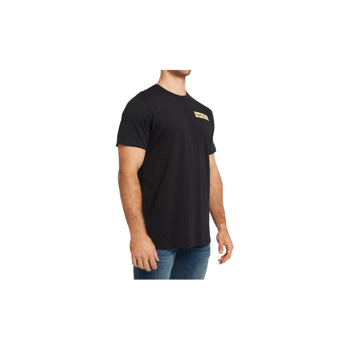 Caterpillar Caterpillar Traffic Men's Tee Shirts Black  USA |  714539-XPL