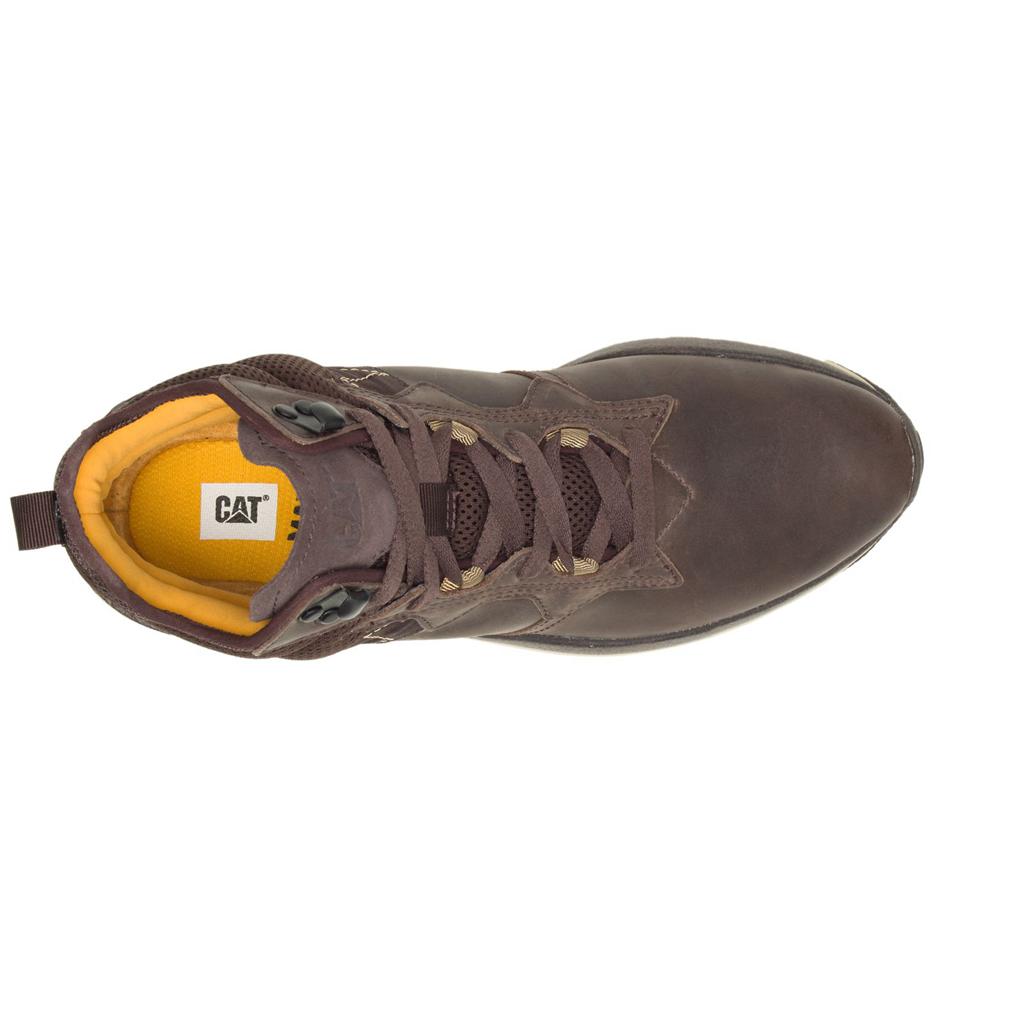 Caterpillar Cityrogue Mid Men's Sneakers Coffee  USA |  196507-TIS