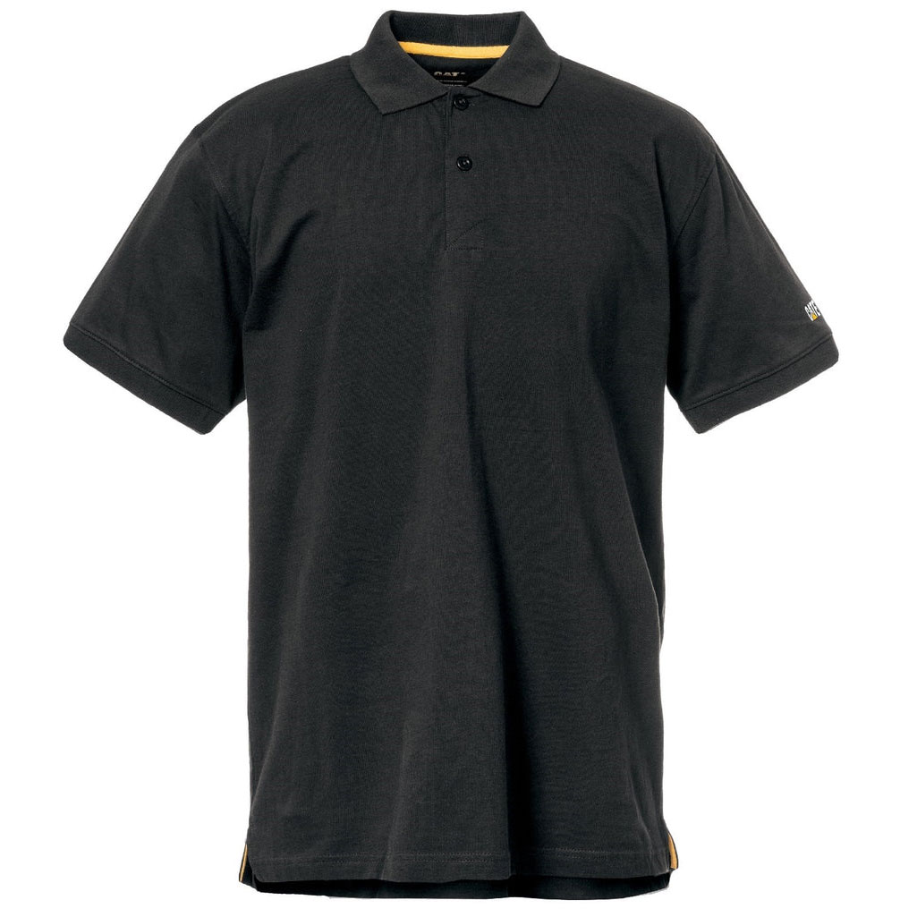 Caterpillar Classic Men\'s Polo Shirts Black  USA |  987326-EQS