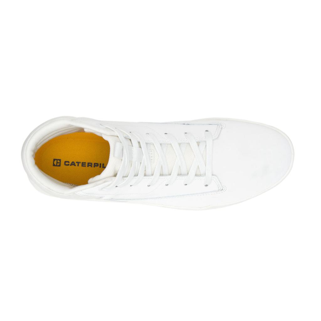 Caterpillar Code Hex Hi Men's Sneakers White  USA |  032467-DXY