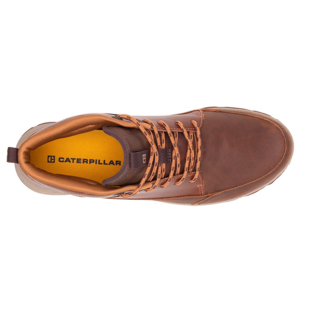 Caterpillar Code Quest Mid Men's Casual Shoes Brown  USA |  491720-XSA